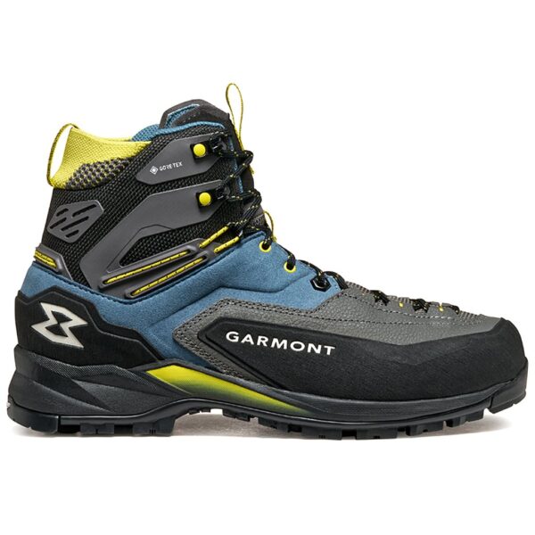 Garmont Akron Mid GTX Αδιάβροχο Παπούτσι Ορειβασίας Fin Blue/Sheen Yellow
