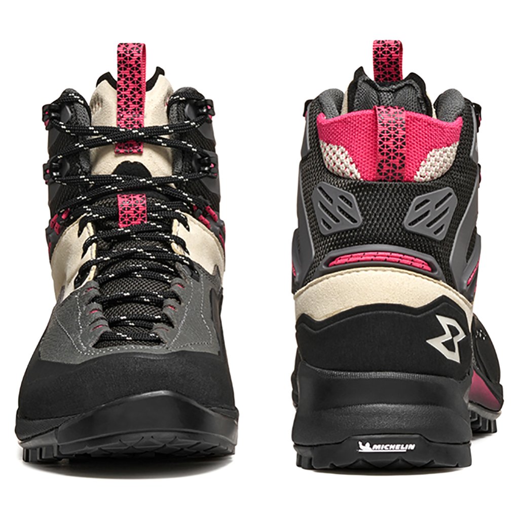 Garmont Akron Mid GTX® Γυναικεία Αδιάβροχα Παπούτσια Ορειβασίας Whitecup Grey/Rasberry - Image 4