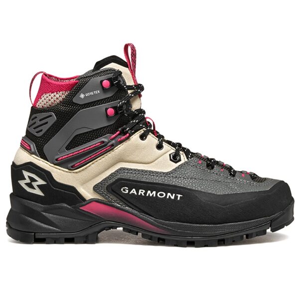 Garmont Akron Mid GTX® Γυναικεία Αδιάβροχα Παπούτσια Ορειβασίας Whitecup Grey/Rasberry