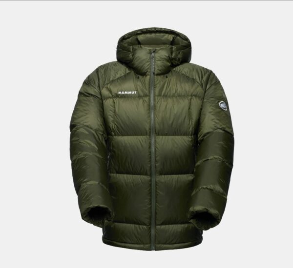 Mammut Glacier Glow IN Hooded Jacket Αντρικό Πουπουλένιο Μπουφάν Dark Marsh