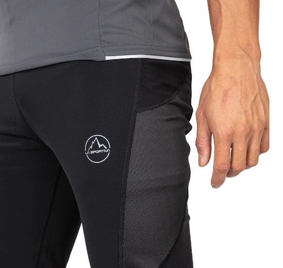 La Sportiva Triumph Tight Pant Ανδρικό Παντελόνι Black/Cloud - Image 3