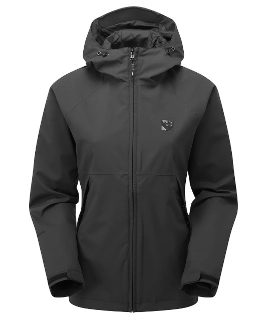 Sprayway Marsco Jacket Black Γυναικείο Αδιάβροχο