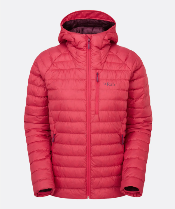 Rab Microlight Alpine Jacket Watermelon Γυναικείο Πουπουλένιο Μπουφάν