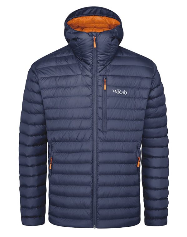 Rab Microlight Alpine Jacket Deep Ink Αντρικό Πουπουλένιο Μπουφάν Deep Ink