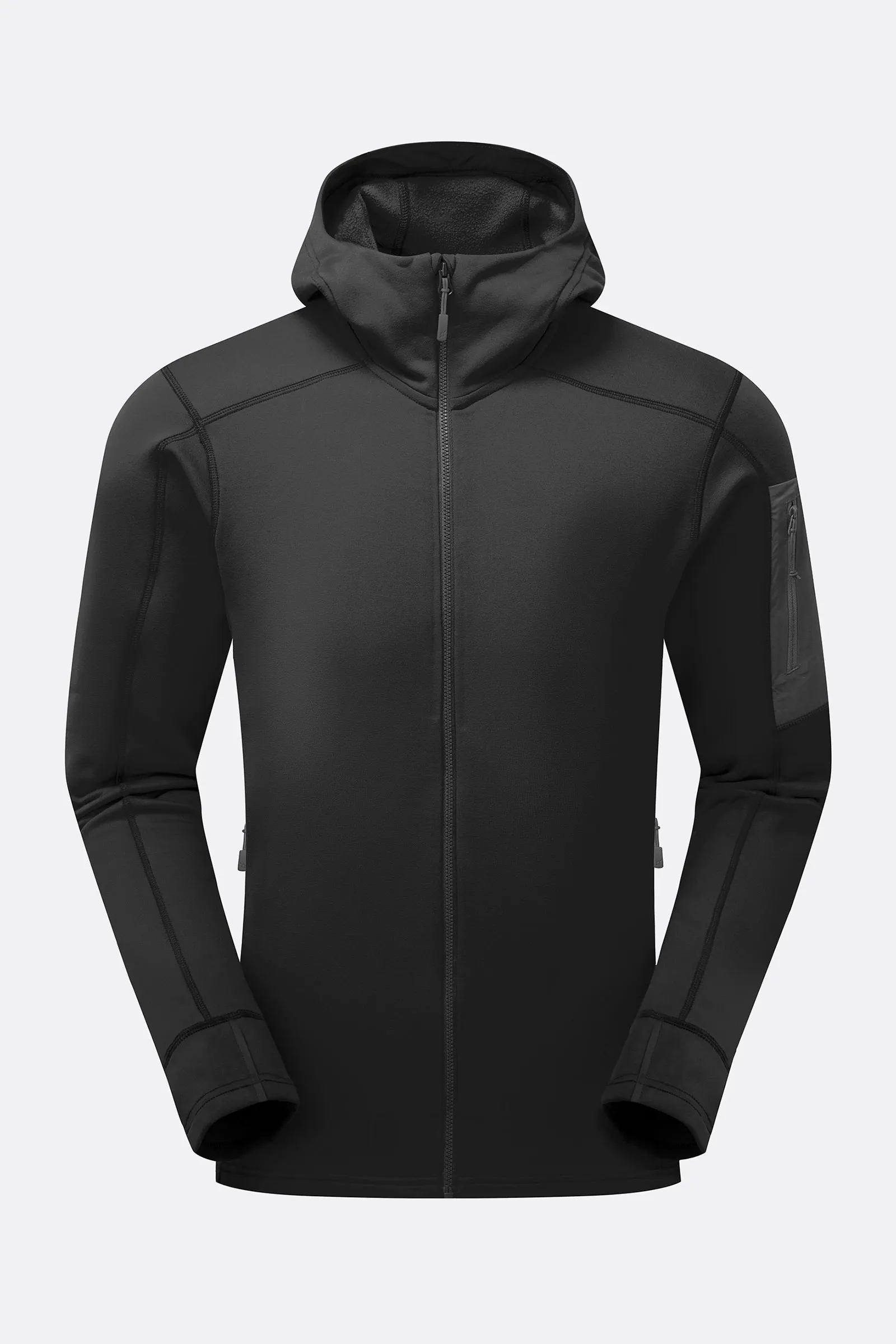 Rab Modulus Hoodie Ανδρική Συνθετική Ζακέτα Slim Fit Black