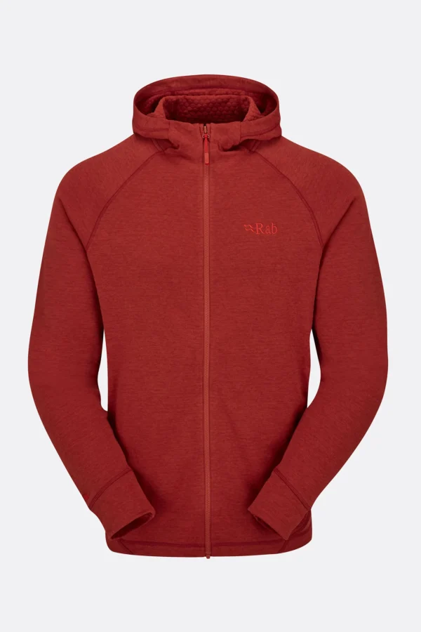 Rab Nexus Hoody Ανδρική Fleece Ζακέτα Tuscan Red