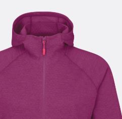 Rab Women's Nexus Hoody Mulberry Γυναικεία Fleece Ζακέτα με Κουκούλα - Image 3