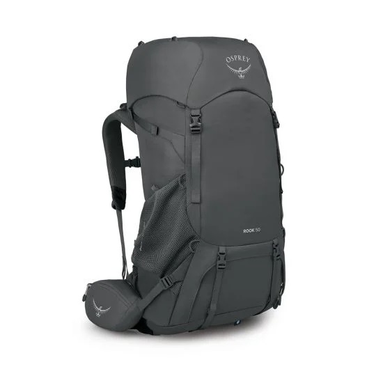 Osprey Rook 50L Σακίδιο Ορειβασίας Dark Charcoal / Silver