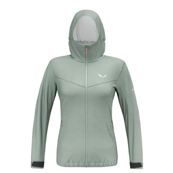 Salewa Puez Aqua 2.5L Powertex Jacket Shadow Συνθετικό Γυναικείο Αδιάβροχο Regular Fit