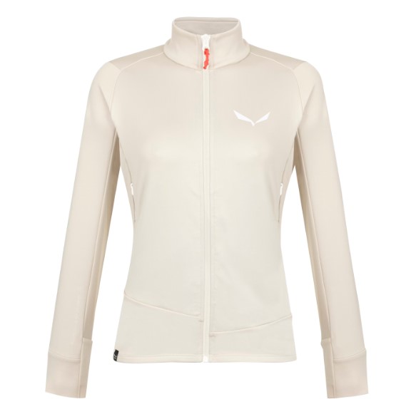 Salewa Puez Polarlite Oatmeal Γυναικεία Ζακέτα Fleece