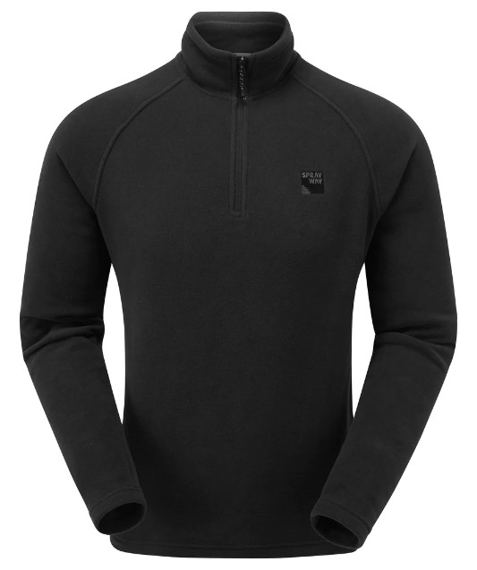 Sprayway Santiago Half-Zip Black Fleece Ζακέτα