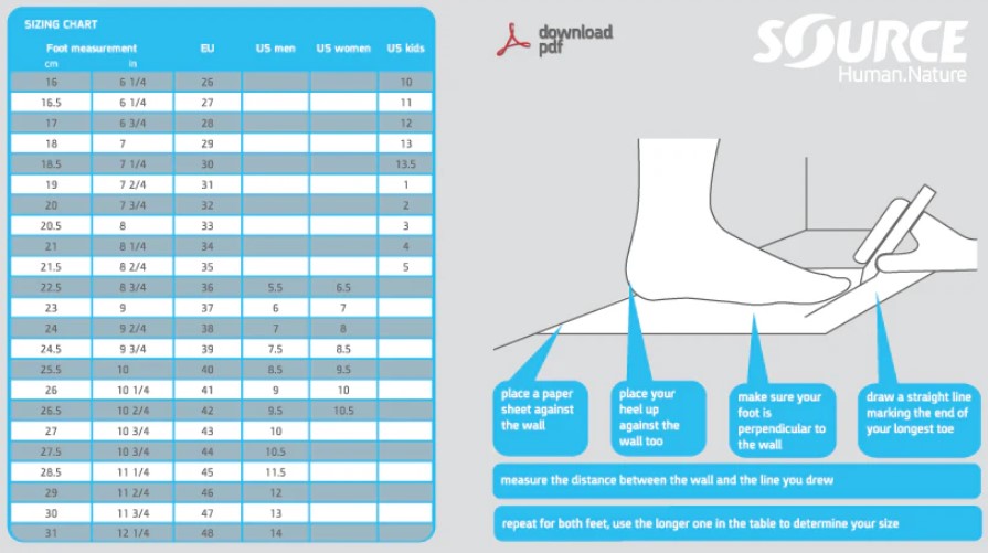 Source Classic Women’s Hiking Σανδάλια Γυναικεία Black - Image 4