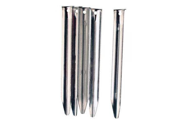 Vango Steel V Peg Long Πασαλάκια Σκηνής 20cm Σετ 5 Τεμαχίων