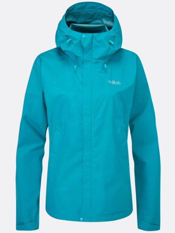 Rab Downpour Eco Jacket Ultramarine Γυναικείο Αδιάβροχο 20.000 HH