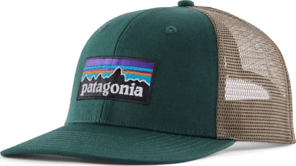 Patagonia P-6 Logo Trucker Hat Cascade Green