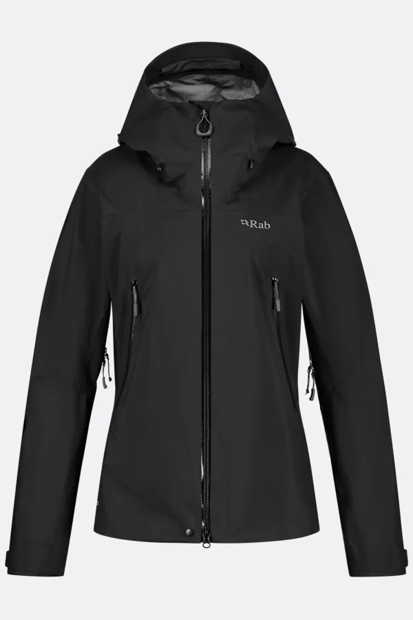 Rab Kangri GORE-TEX® 3L Jacket Γυναικεία Αδιάβροχη Μεμβράνη Regular Fit Black
