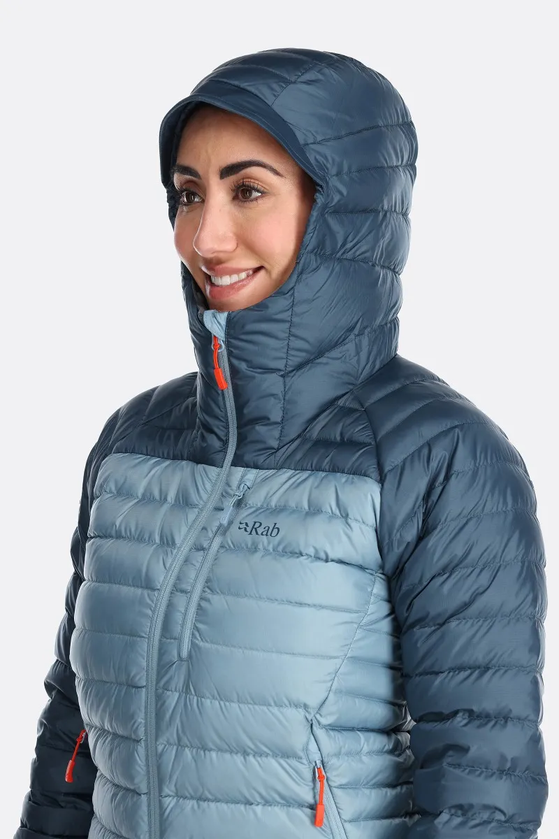 Rab Microlight Alpine Jacket Black Γυναικείο Πουπουλένιο Μπουφάν - Image 5