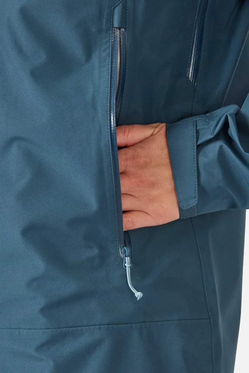 Rab Namche Jacket 3L Gore-Tex Γυναικείο Αδιάβροχο Regular Fit Orion Blue - Image 8