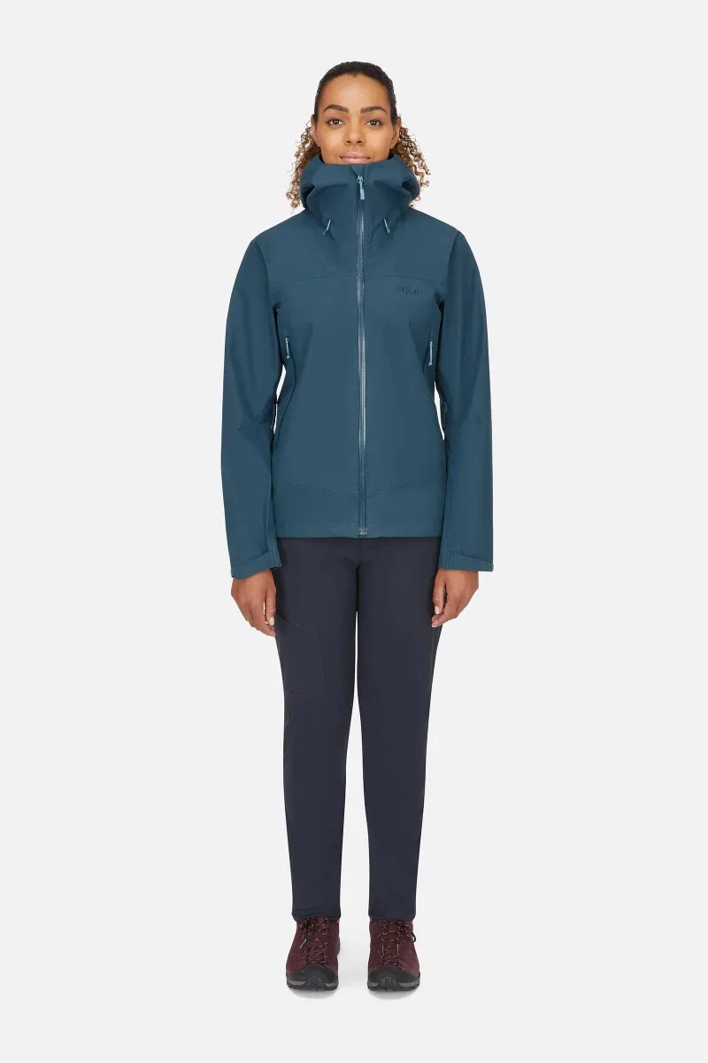 Rab Namche Jacket 3L Gore-Tex Γυναικείο Αδιάβροχο Regular Fit Orion Blue - Image 3