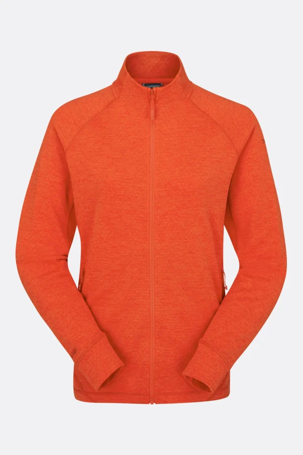 Rab Womens Nexus Γυναικεία Fleece Ζακέτα Red Grapefruit