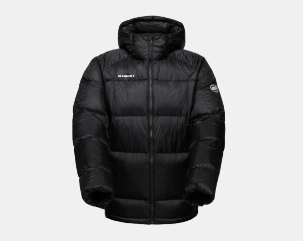 Mammut Glacier Glow IN Hooded Jacket Αντρικό Πουπουλένιο Μπουφάν Black