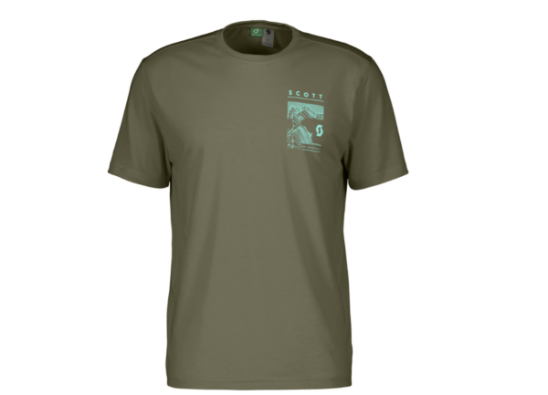 Scott Defined Dri Tee Αντρικό Κοντομάνικο Μπλουζάκι Regular Fit Hay Green