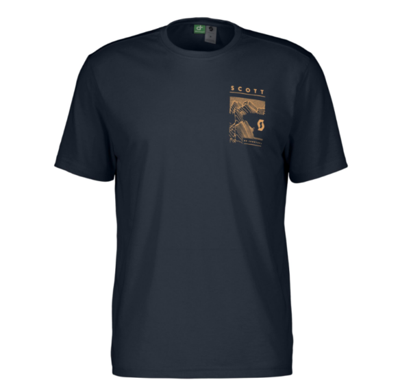 Scott Defined Dri Tee Αντρικό Κοντομάνικο Μπλουζάκι Regular Fit Dark Blue