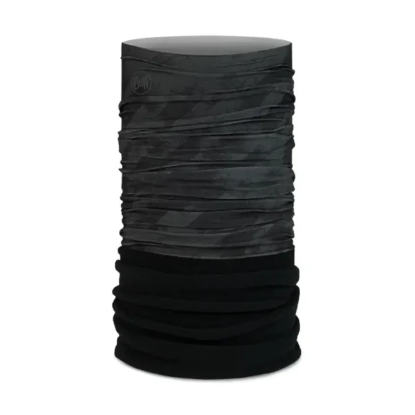 Buff Polar Rabey Grey Αθλητικό Χειμερινό Fleece Περιλαίμιο