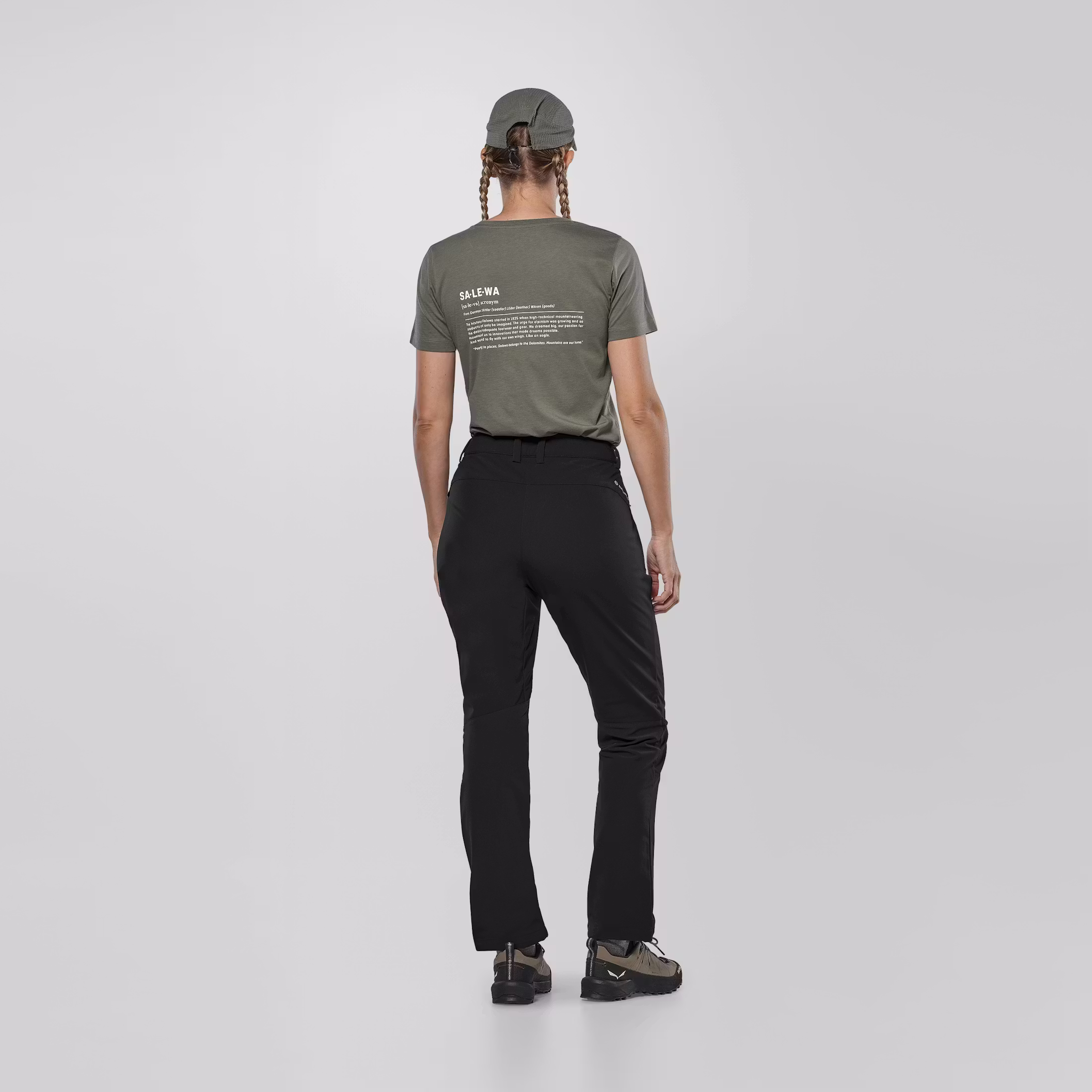 Salewa Puez Dolomia 2 Black Γυναικείο Χειμερινό Παντελόνι Ορειβασίας - Image 5