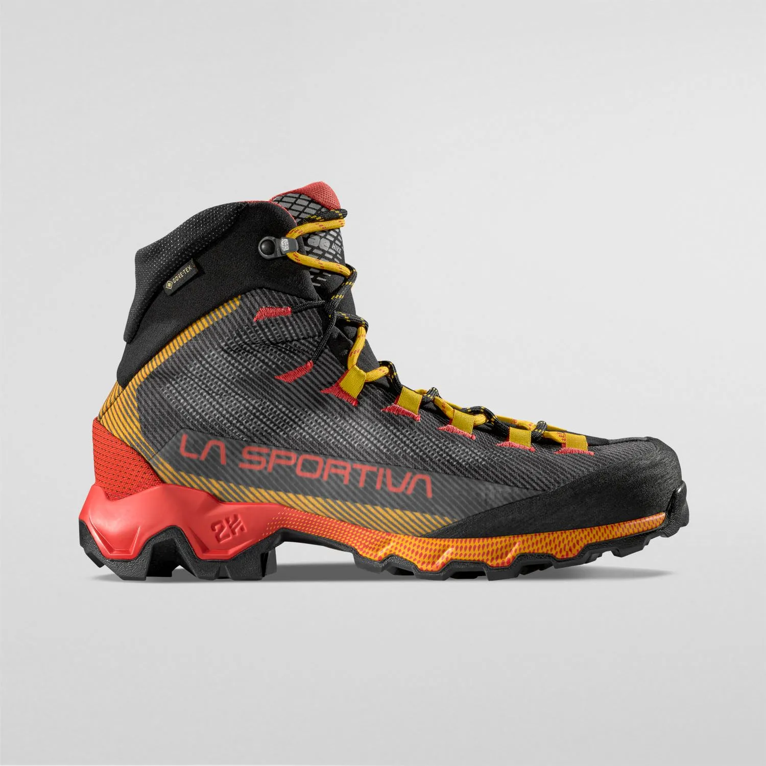 La Sportiva Aequilibrium Hike Gtx Μπότα Ορειβασίας Carbon/Yellow - Image 2