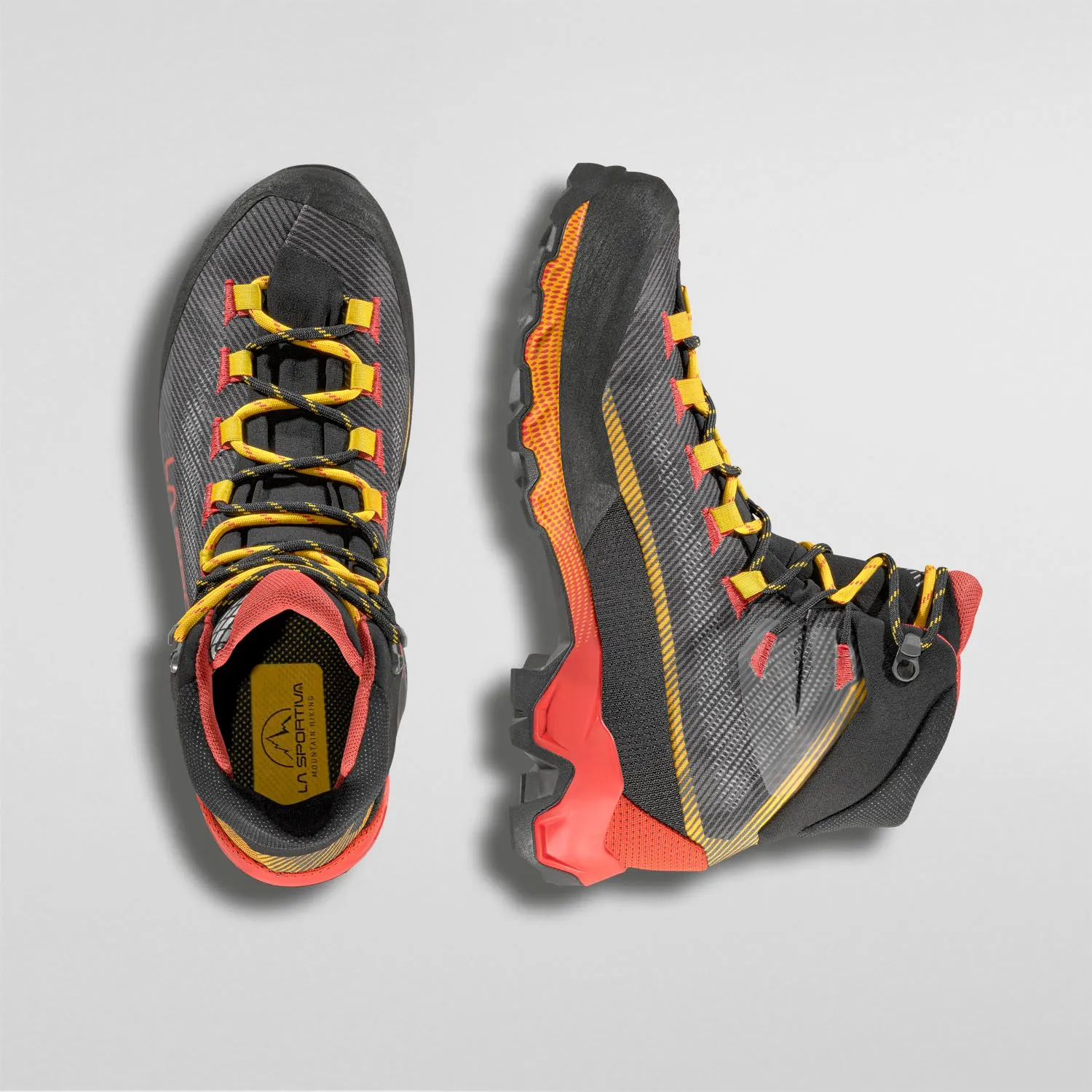 La Sportiva Aequilibrium Hike Gtx Μπότα Ορειβασίας Carbon/Yellow - Image 3