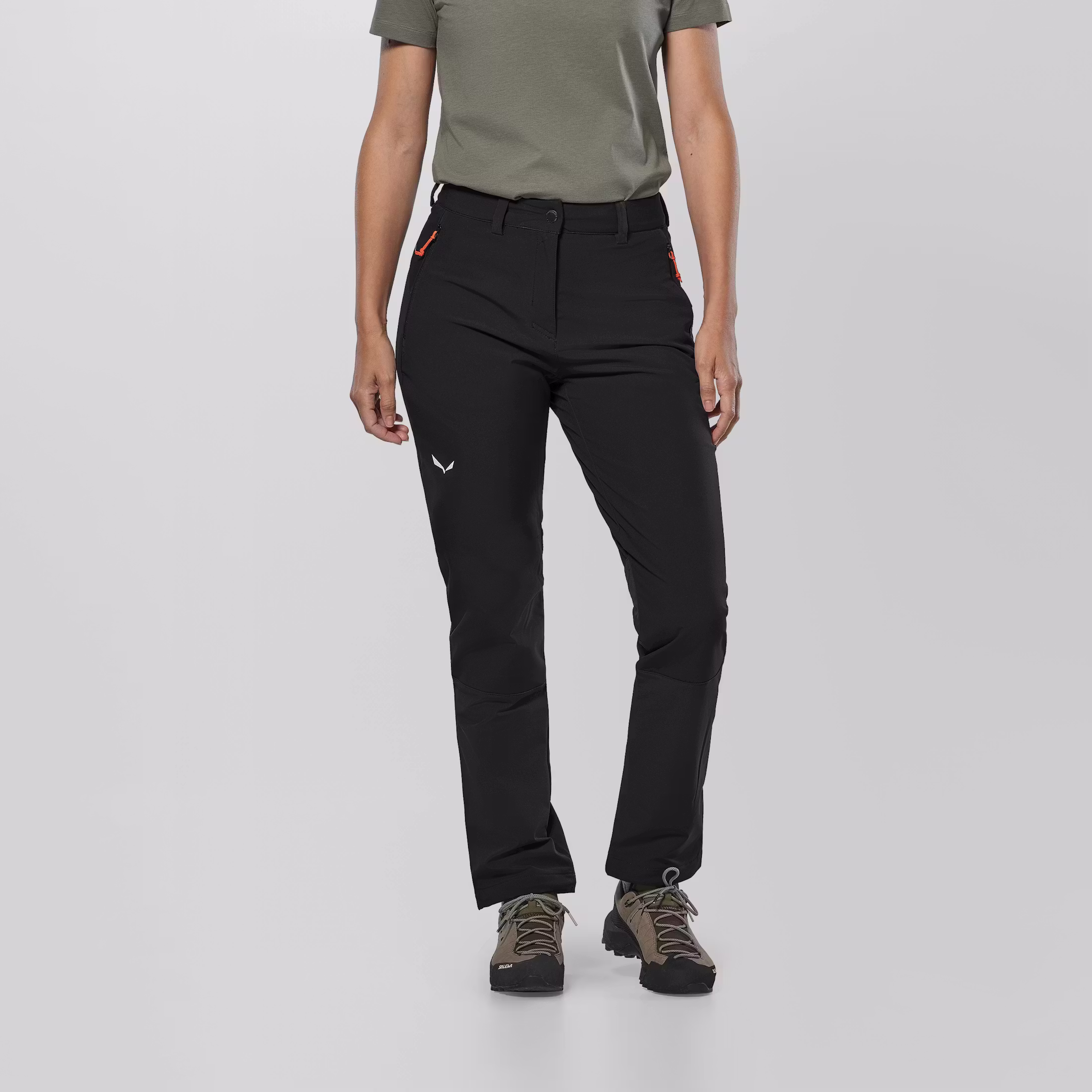 Salewa Puez Dolomia 2 Black Γυναικείο Χειμερινό Παντελόνι Ορειβασίας - Image 3