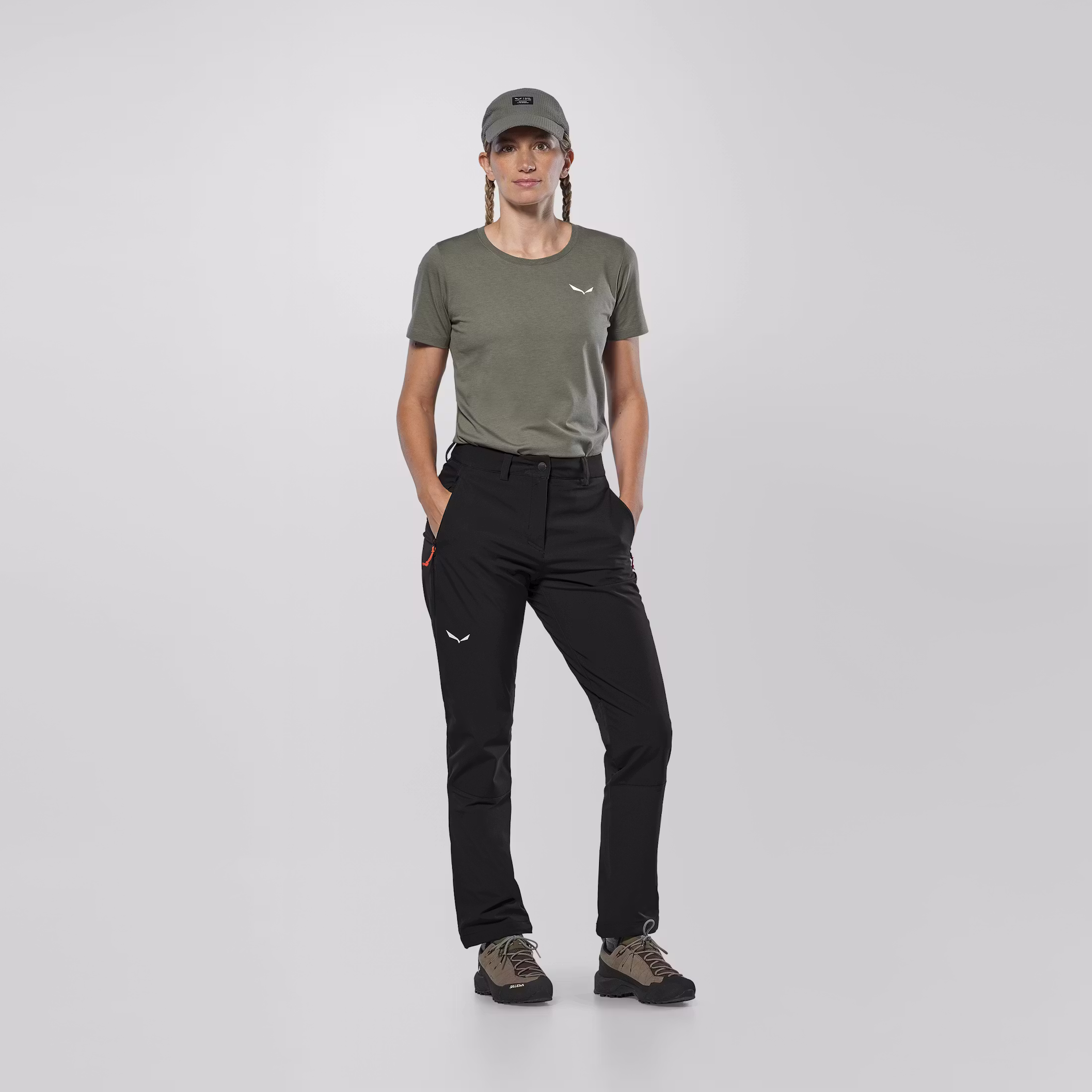 Salewa Puez Dolomia 2 Black Γυναικείο Χειμερινό Παντελόνι Ορειβασίας - Image 4