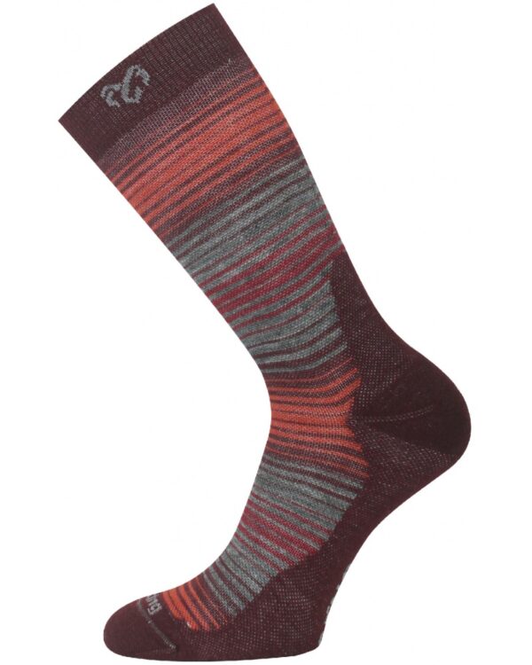 Lasting WLG Woolen Trekking Socks Μάλλινες Κάλτσες Ορειβασίας Terracota