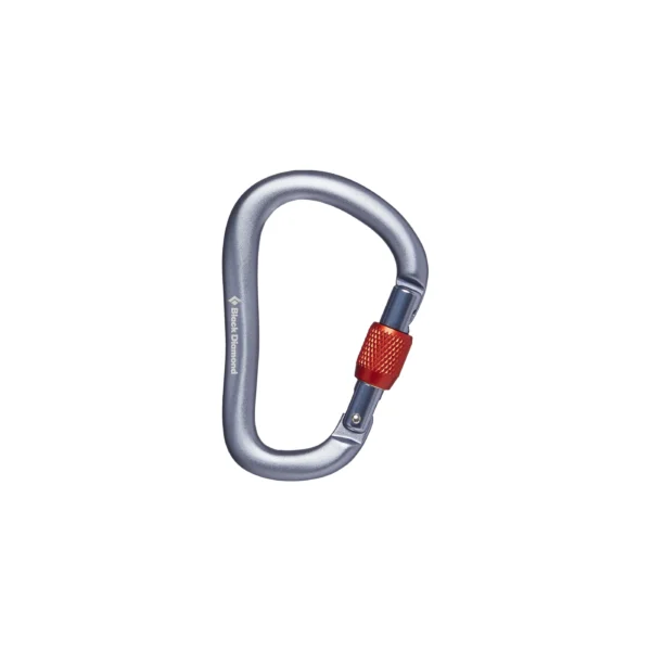Black Diamond RockLock Screwgate Carabiner Gray Καραμπίνερ Ασφαλείας