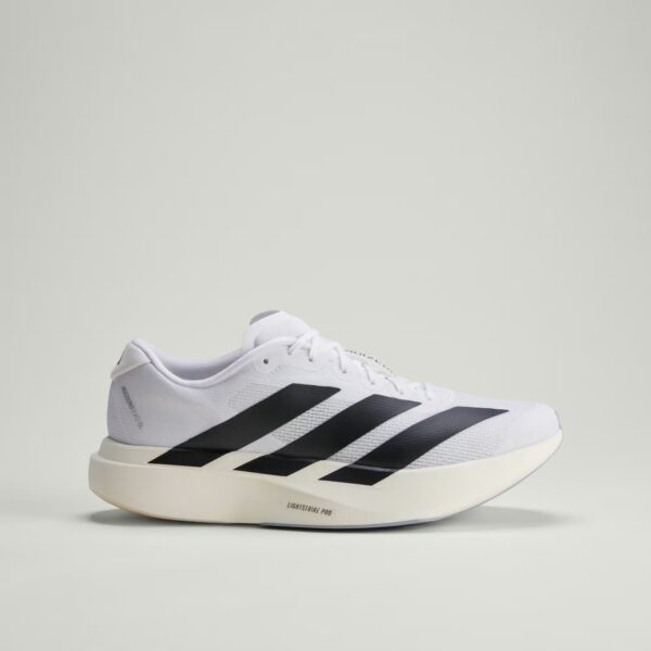 Adidas Adizero EVO SL Woven Ανδρικό Αντικραδασμικό Παπούτσι Τρεξίματος Cloud White / Core Black / Cloud White