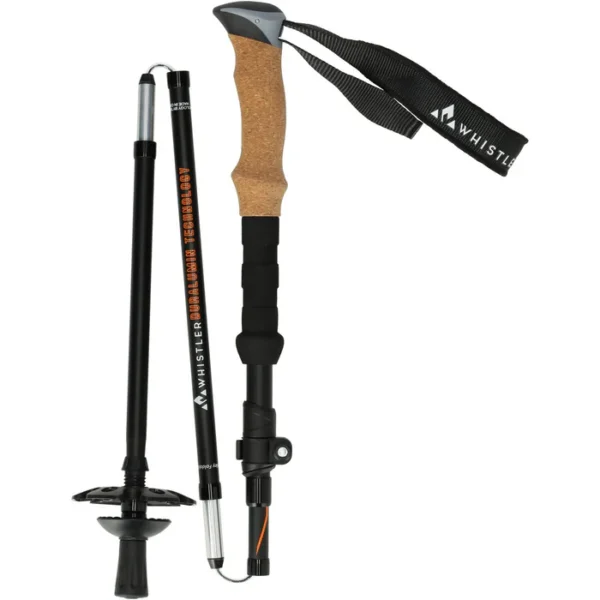 Whistler Beckley Foladble trekking polesΤηλεσκοπικό Μπατόν Ορειβασίας Αλουμινίου 2τμχ