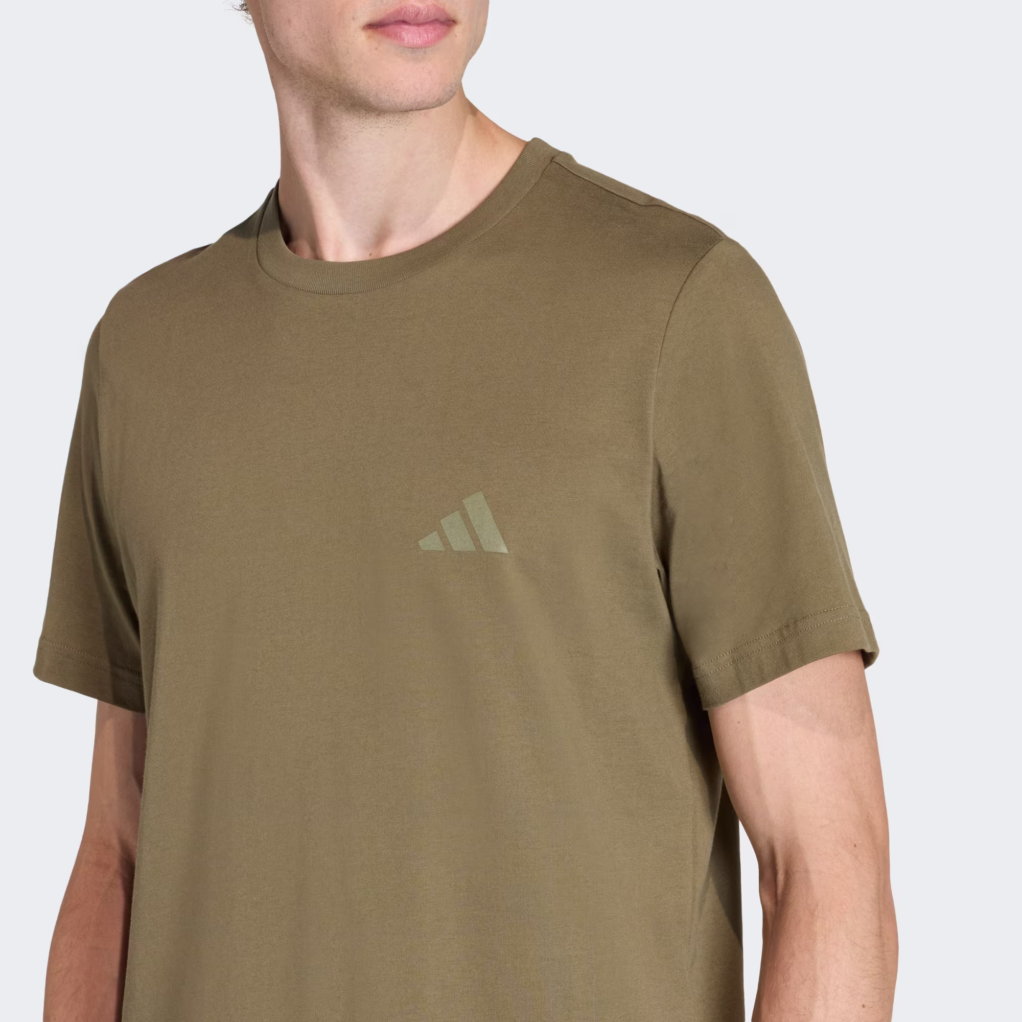 Terrex Mountain Graphic Αντρικό Βαμβακερό T-shirt Olive Strata Regular Fit - Image 3