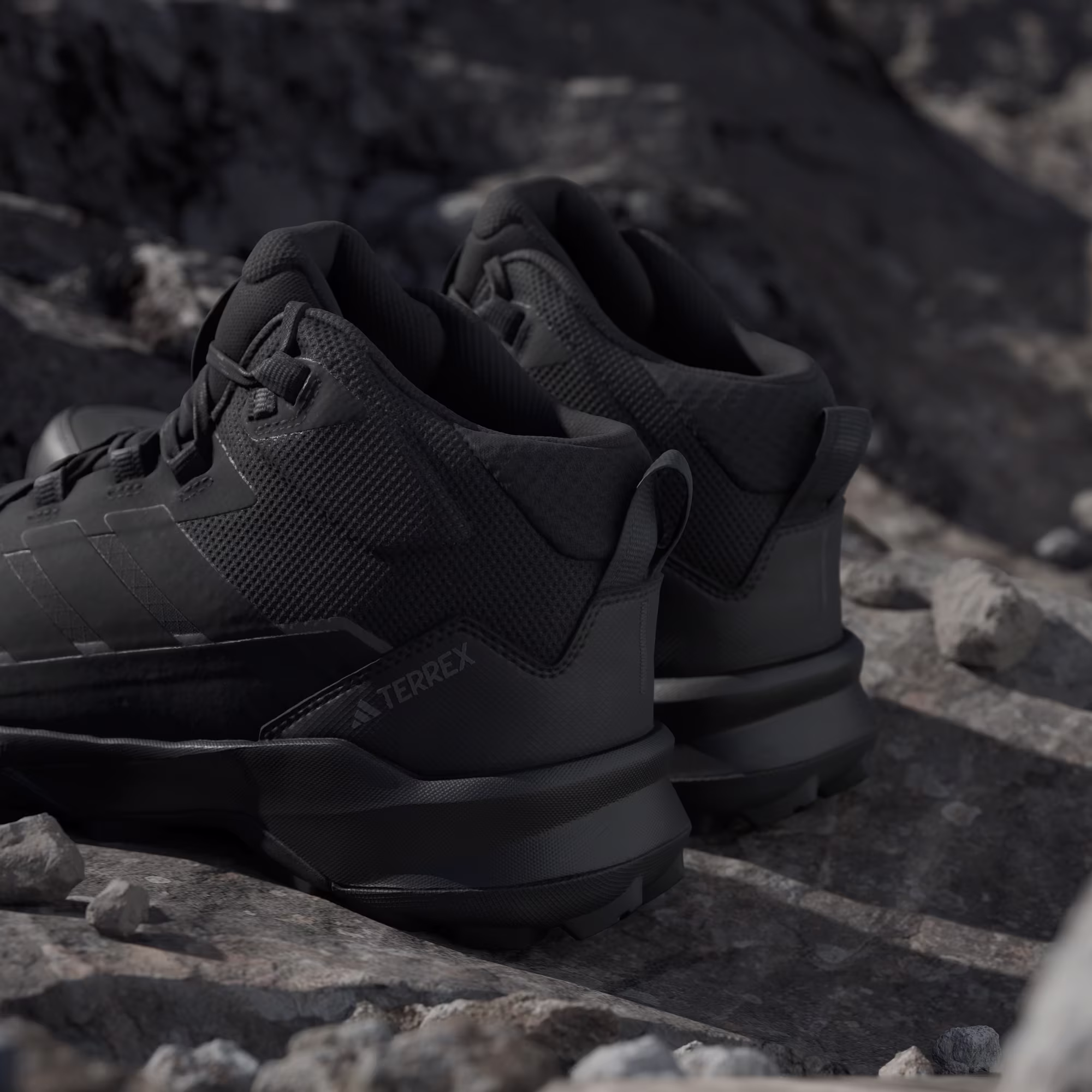 Adidas Terrex Skychaser AX 5 Mid Gore-tex Αδιάβροχο Αντρικό Μποτάκι Ορειβασίας Core Black / Core Black / Carbon - Image 9