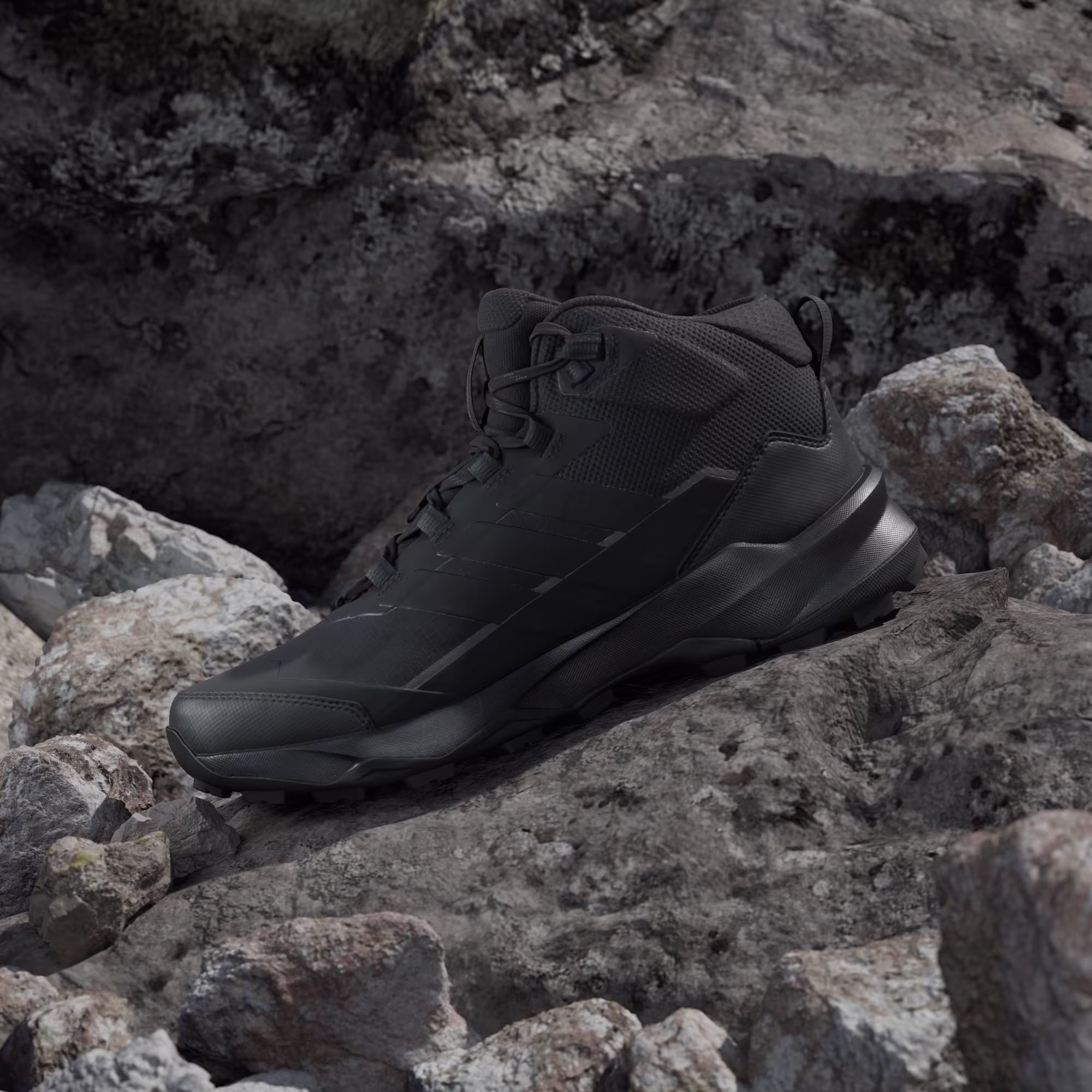 Adidas Terrex Skychaser AX 5 Mid Gore-tex Αδιάβροχο Αντρικό Μποτάκι Ορειβασίας Core Black / Core Black / Carbon - Image 6