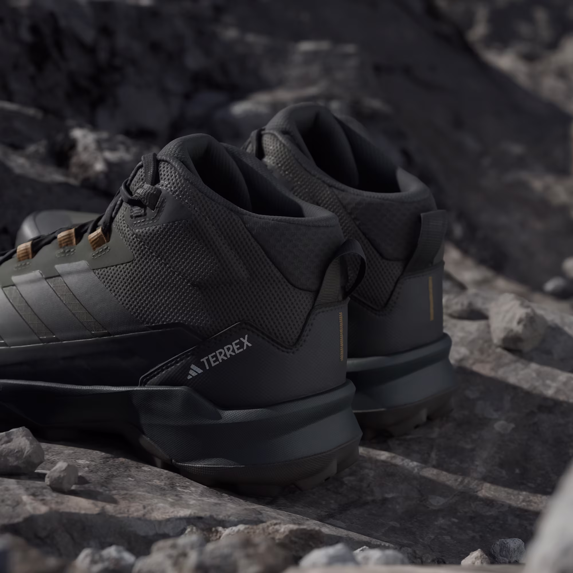 Adidas Terrex Skychaser AX 5 Mid Gore-tex Αδιάβροχο Αντρικό Μποτάκι Ορειβασίας Shaoli/Carbon - Image 8
