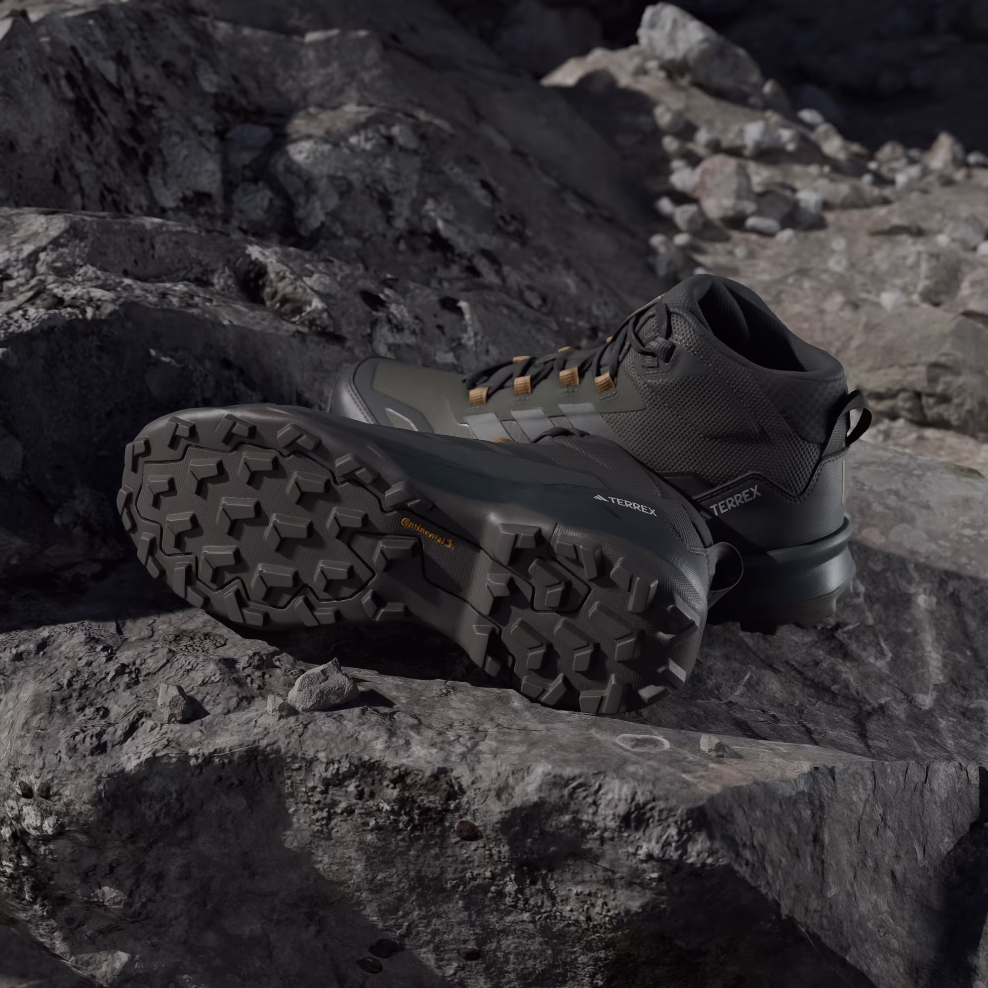 Adidas Terrex Skychaser AX 5 Mid Gore-tex Αδιάβροχο Αντρικό Μποτάκι Ορειβασίας Shaoli/Carbon - Image 2