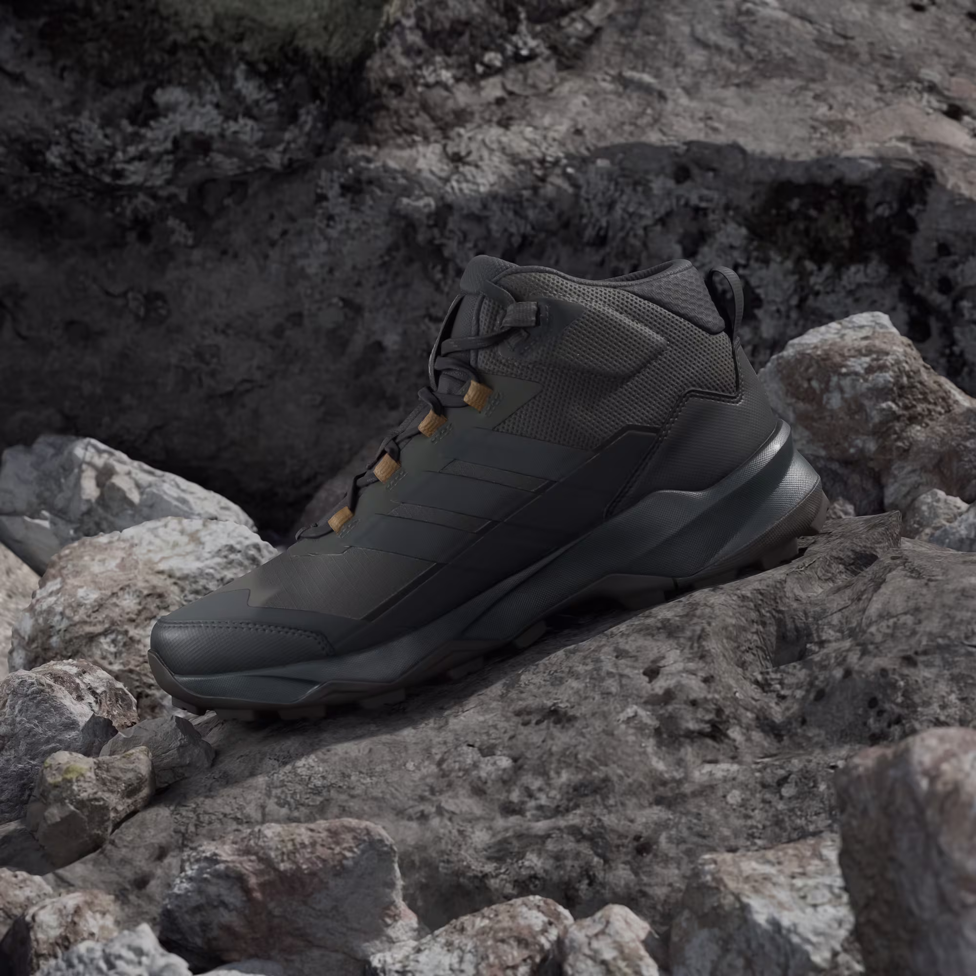 Adidas Terrex Skychaser AX 5 Mid Gore-tex Αδιάβροχο Αντρικό Μποτάκι Ορειβασίας Shaoli/Carbon - Image 5