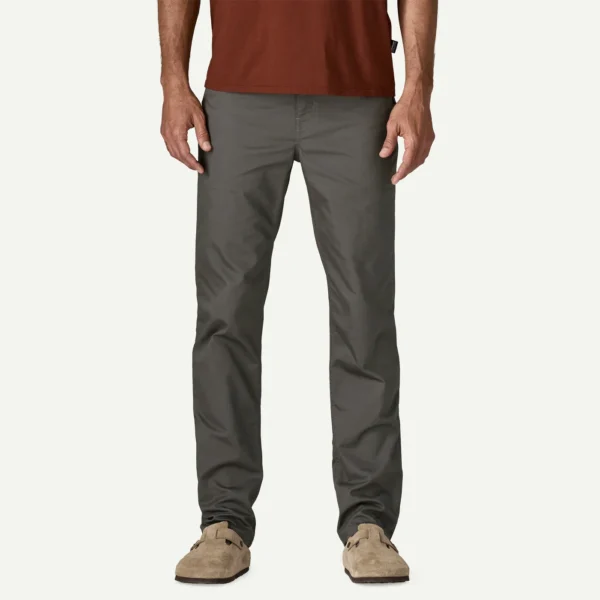 Patagonia Twill Traveler 5-Pocket Ανδρικό Παντελόνι Forge Grey
