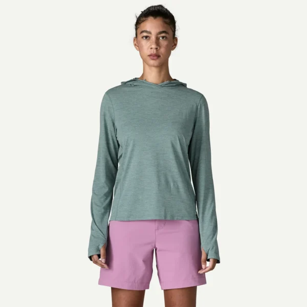 Patagonia Capilene® Cool Sun Μπλούζα Αντι-ηλιακή Με Κουκούλα