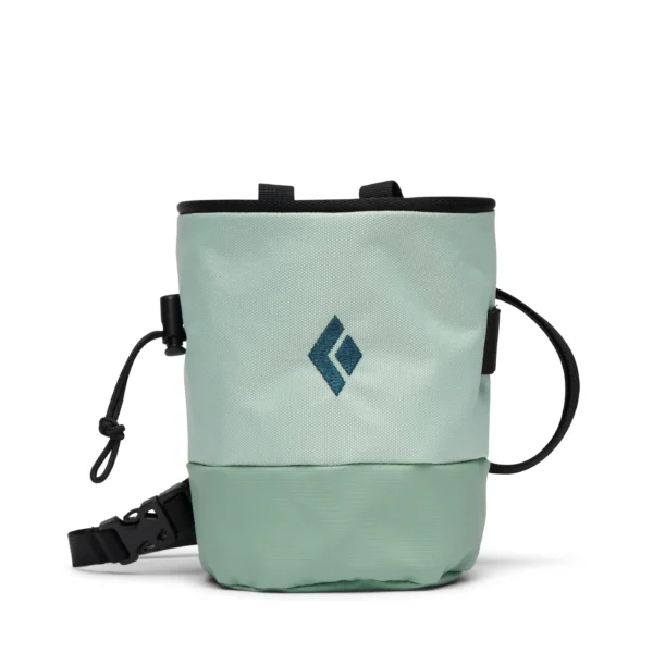 Black Diamond Mojo Zip Chalk Bag M/L Θήκη Μαγνησίας Glacier Foam Green