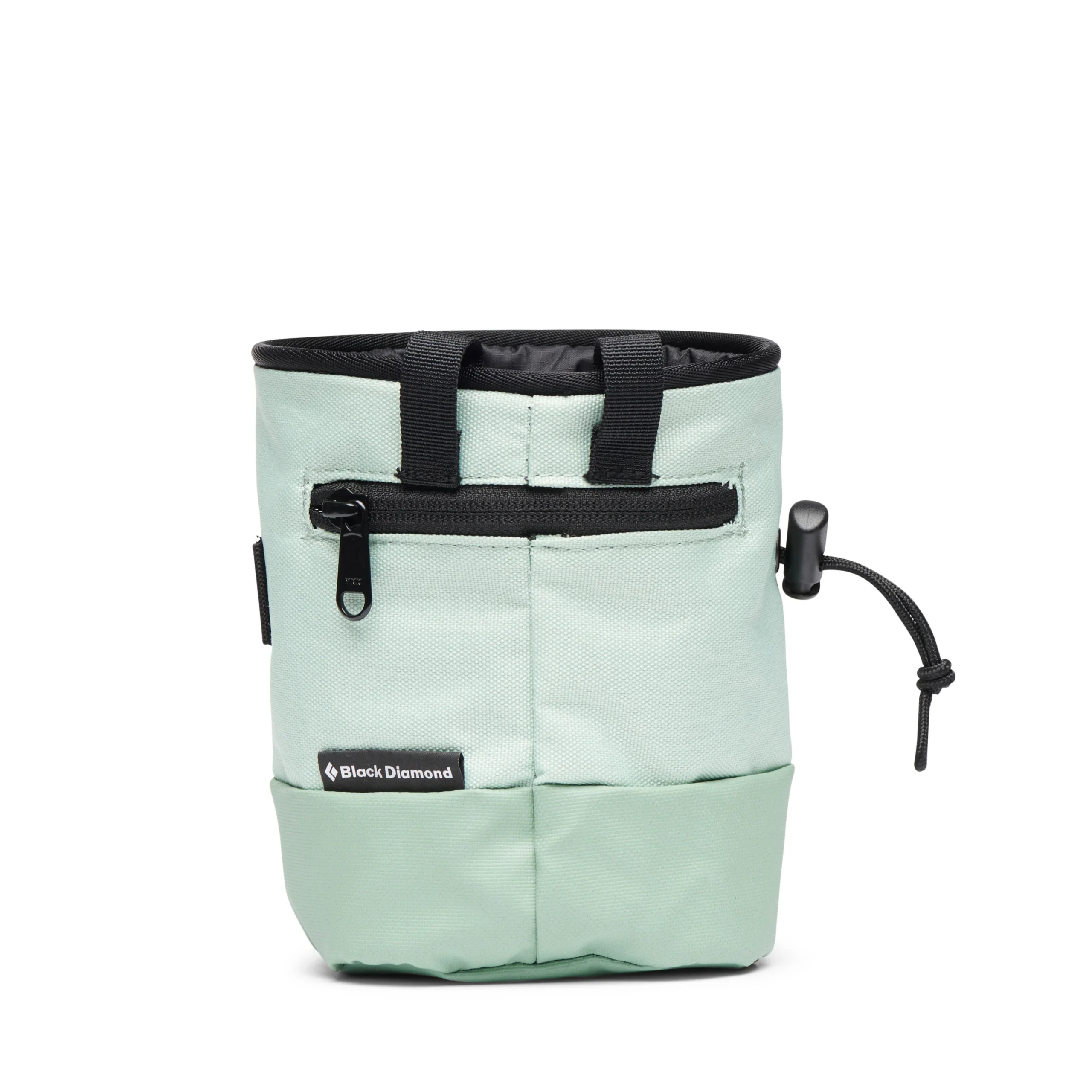 Black Diamond Mojo Zip Chalk Bag M/L Θήκη Μαγνησίας Glacier Foam Green - Image 2