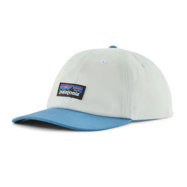 Patagonia P-6 Logo Trucker Birch White/Shore Blue