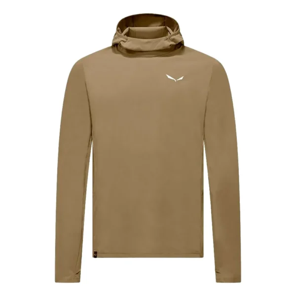 Salewa Ανδρική Μπλούζα με Κουκούλα Spf50 Puez Sun Hoodie