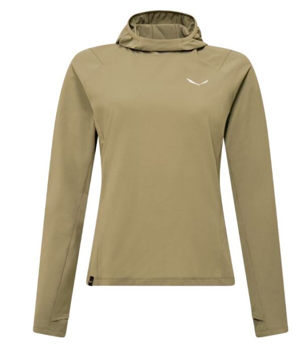 Salewa Γυναικεία Μπλούζα με Κουκούλα Spf50 Puez Sun Hoodie